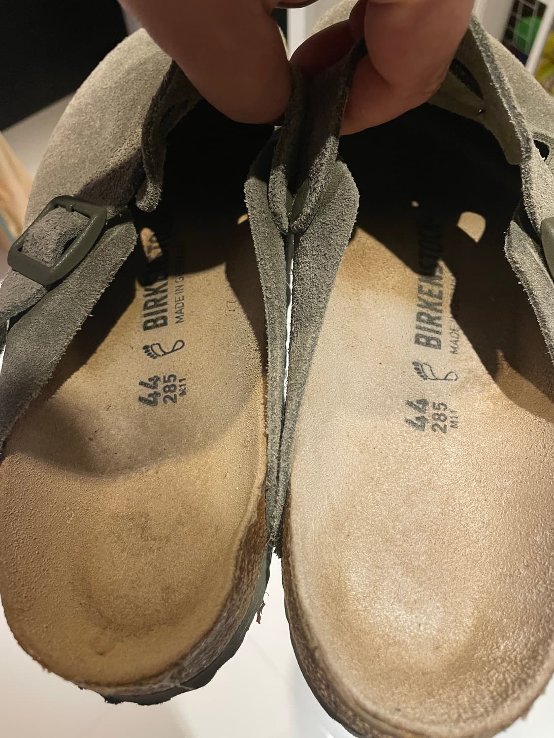 버켄스탁 보스턴 타임카키 285 판매합니다 상품이미지4