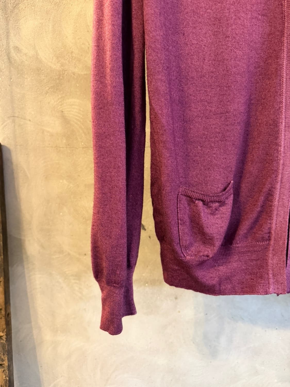 S.T.듀퐁 캐시미어 실크 가디건 100~105 상품이미지4