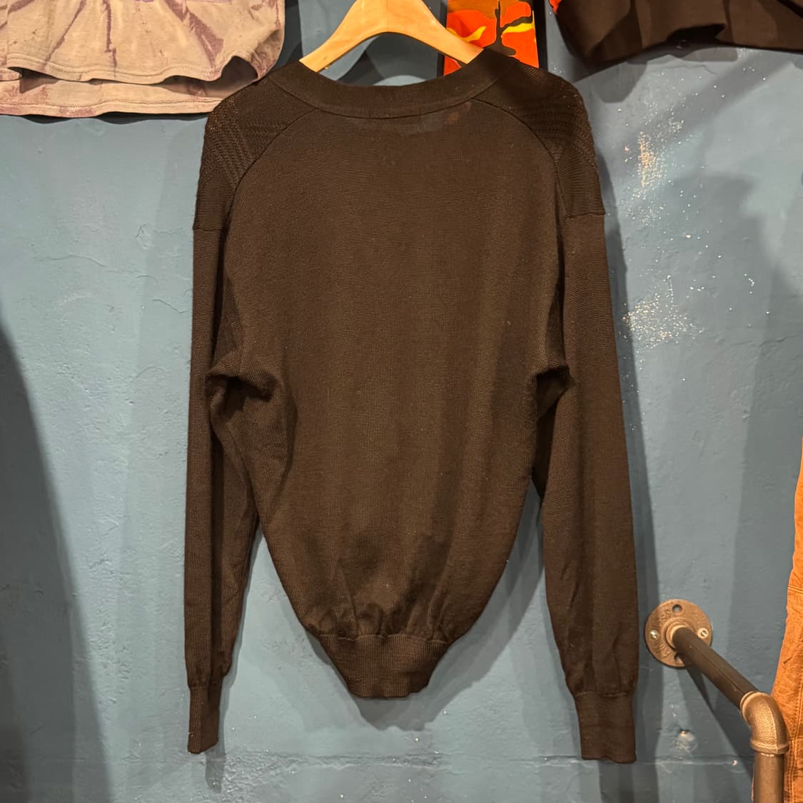 Jack Nicklaus 잭니클라우스 블랙 꼬임 루즈핏 가디건 상품이미지7