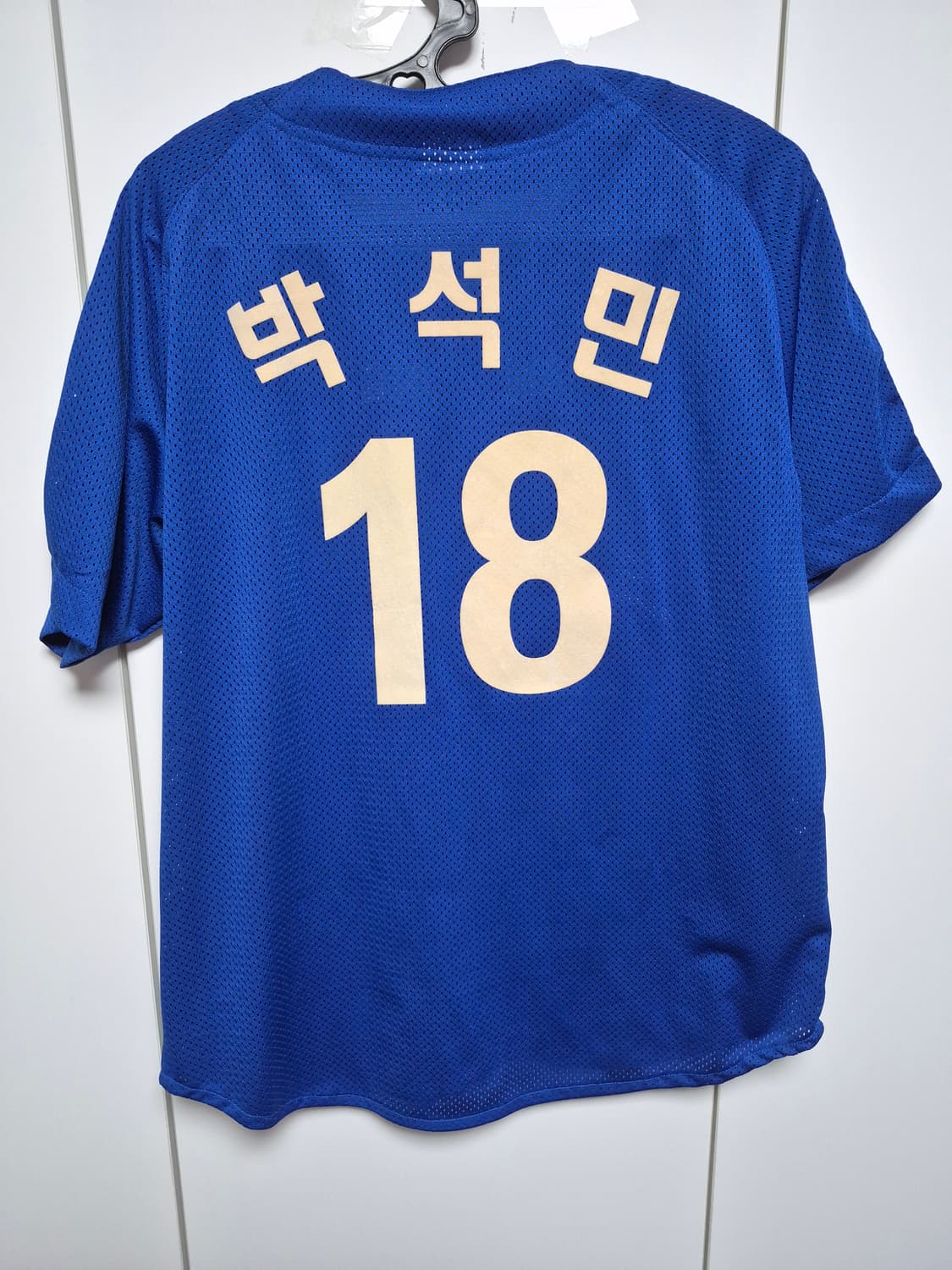 삼성라이온즈 왕조시절 유니폼 100사이즈 박석민마킹 팝니다 상품이미지3