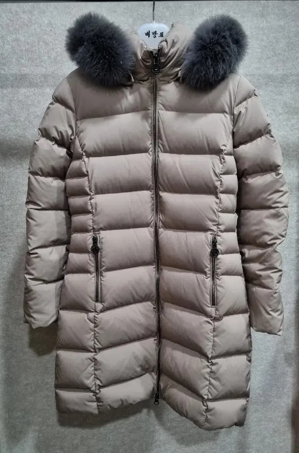 여성 90 코오롱 폭스털 구스다운 패딩 상품이미지1