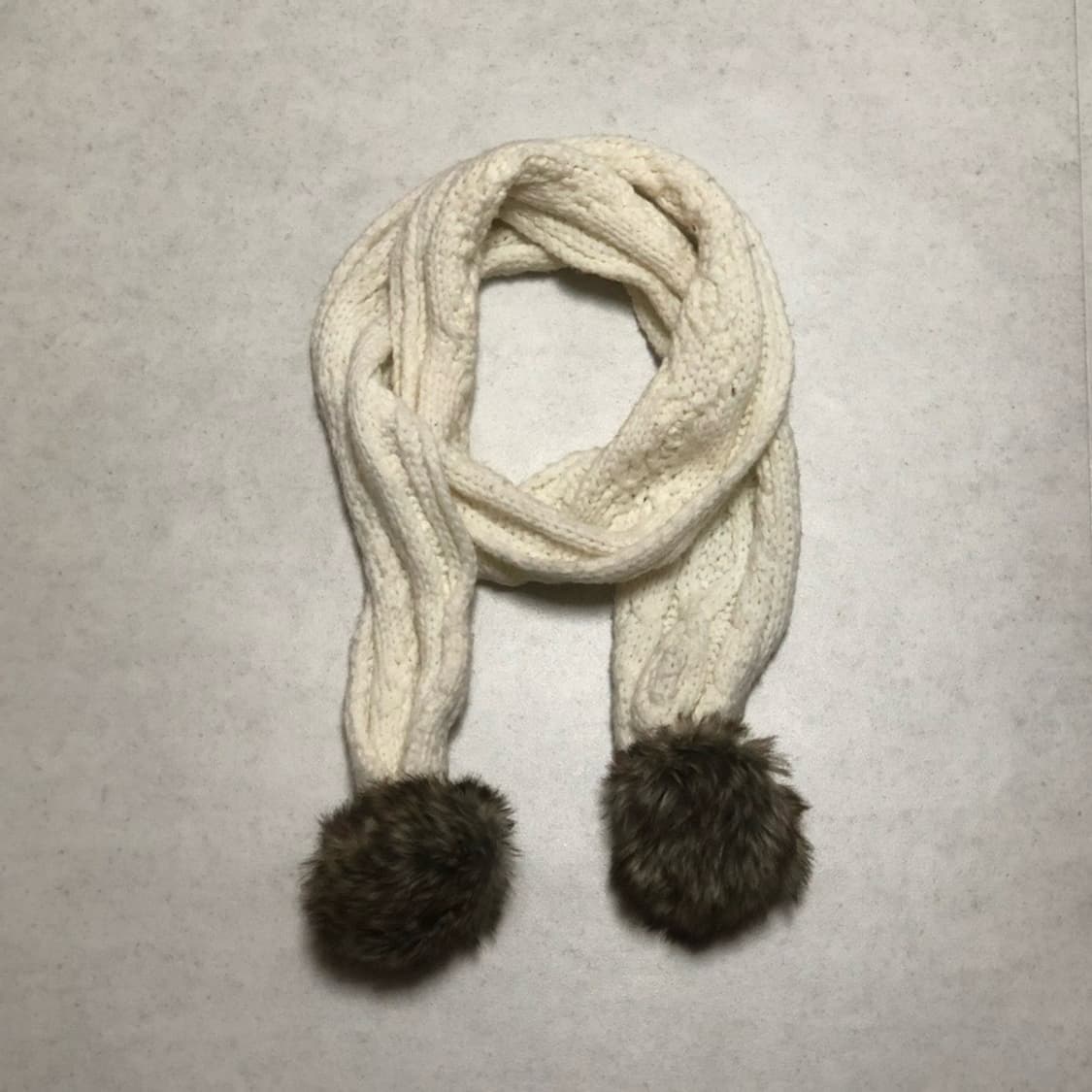 빈티지 폼폼 머플러 상품이미지1