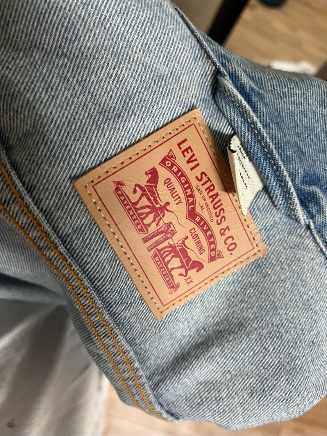 리바이스 빈티지 청자켓 상품이미지2