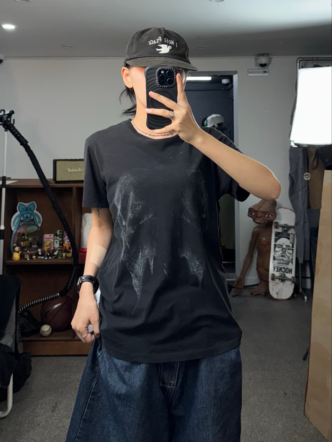 디젤 스컬 프린팅 반팔 상품이미지6