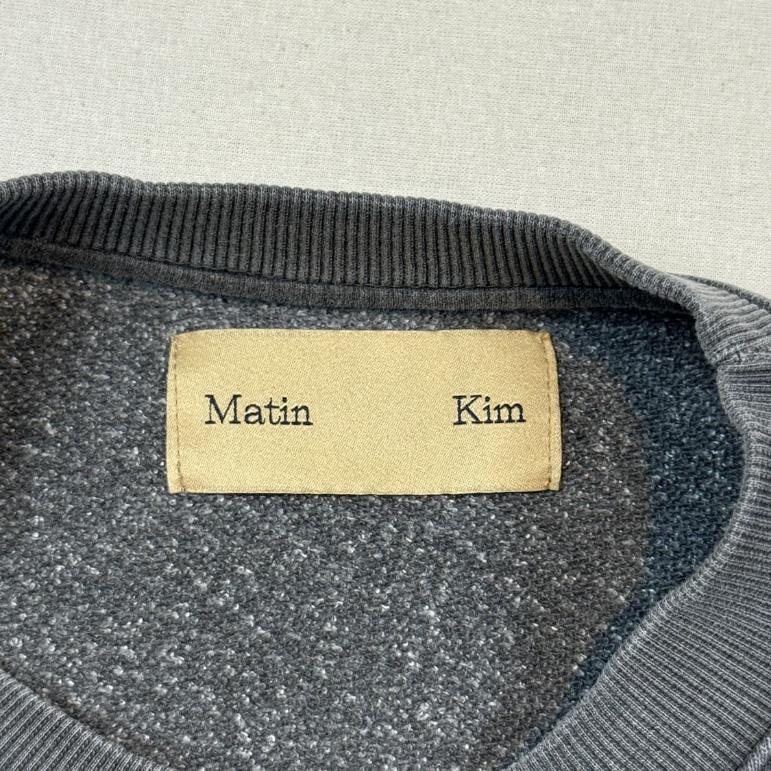 F) 마뗑킴 Matin Kim 스웻 맨투맨 상품이미지5