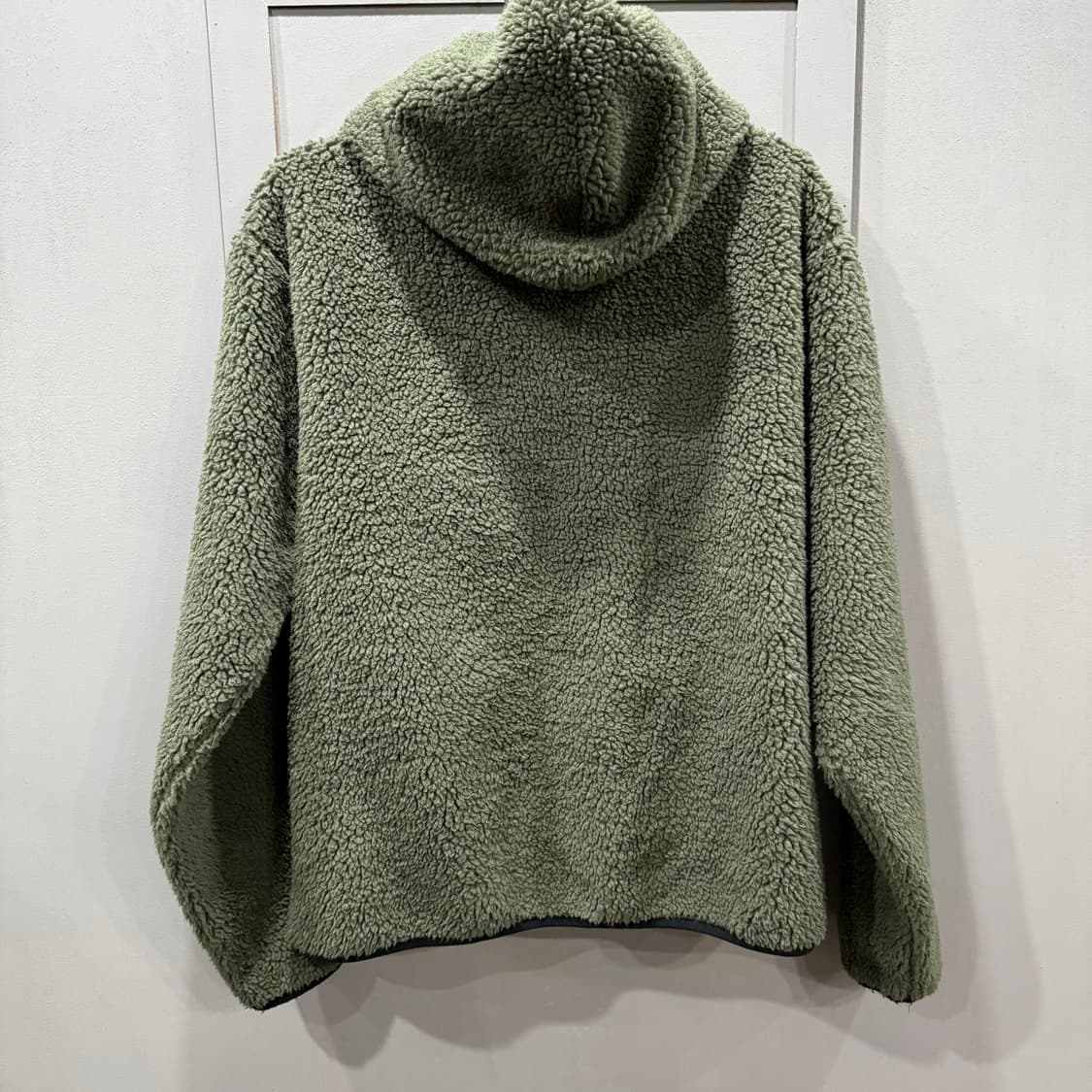 L 스투시 Stussy 후리스 플리스 후드 집업 자켓 상품이미지2