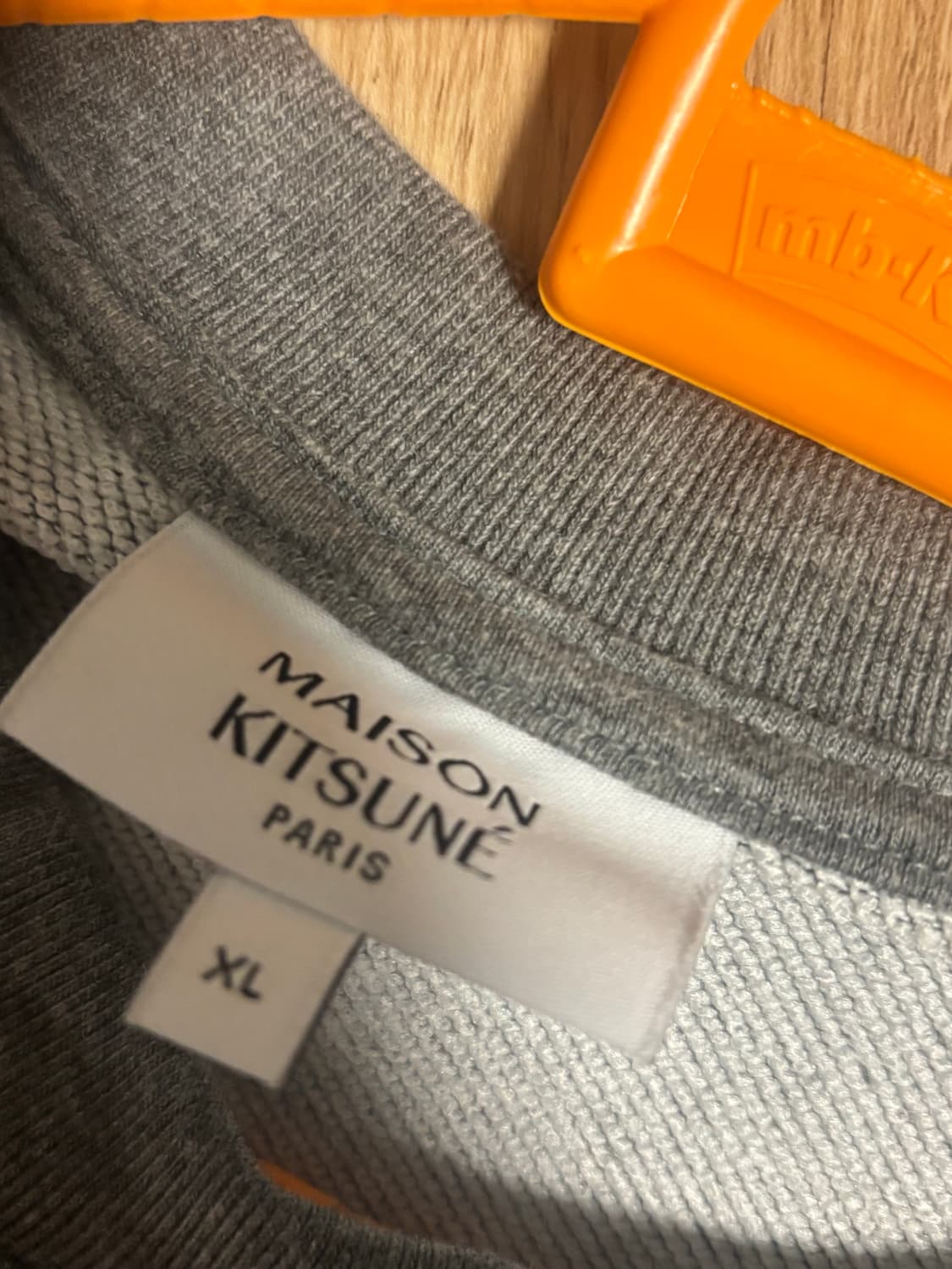 메종키츠네 볼드 폭스 맨투맨 xl 상품이미지2