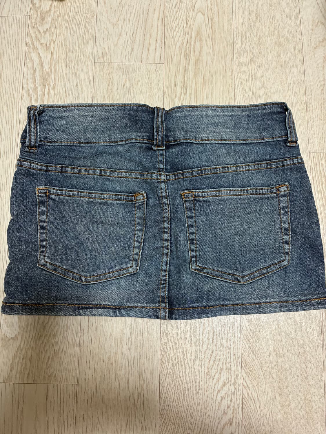 H&M 데님 미니스커트 상품이미지2