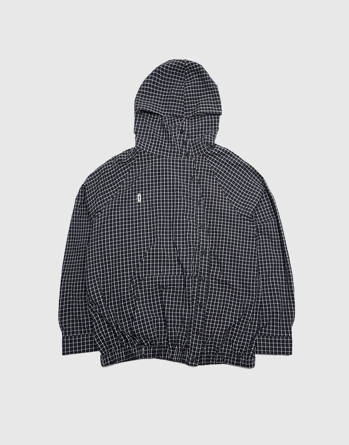 [OS] 할로미늄 체크 후드셔츠(김한주 착용) 상품이미지1