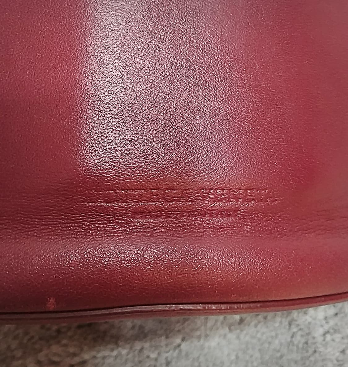 보테가베네타Bottega Veneta 나파드롭백 버건디 상품이미지4