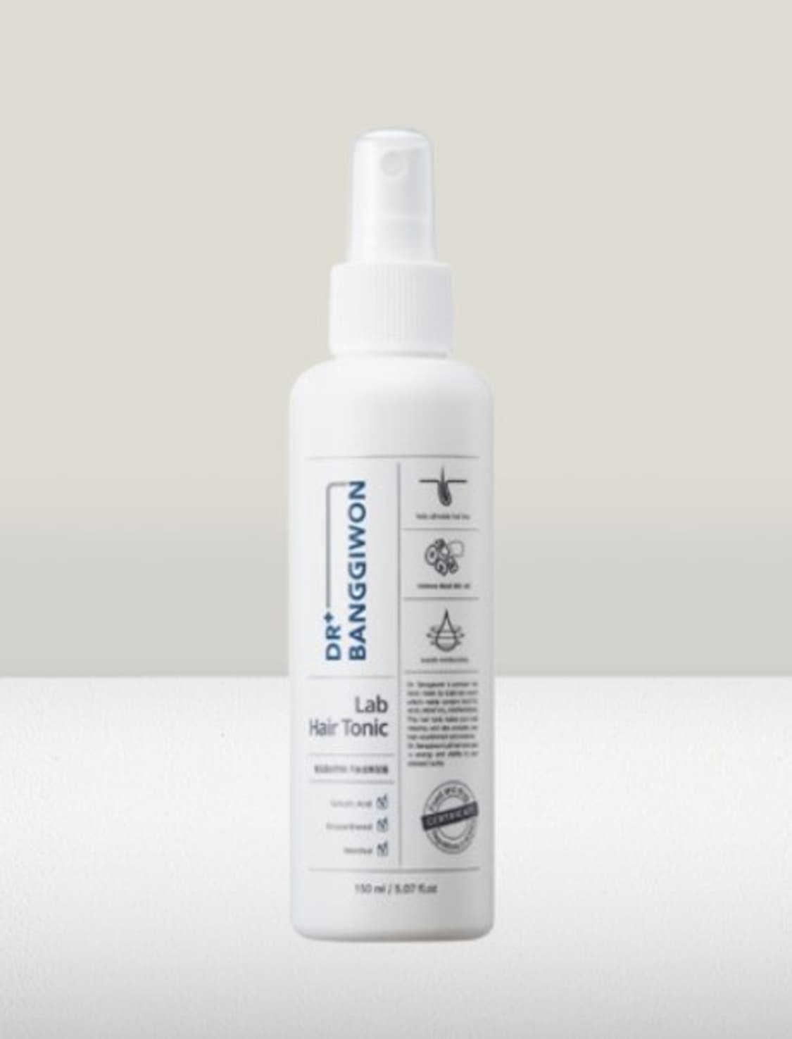 닥터방기원 랩 헤어토닉 / 탈모완화 쿨링효과 150ml (새상품) 상품이미지1