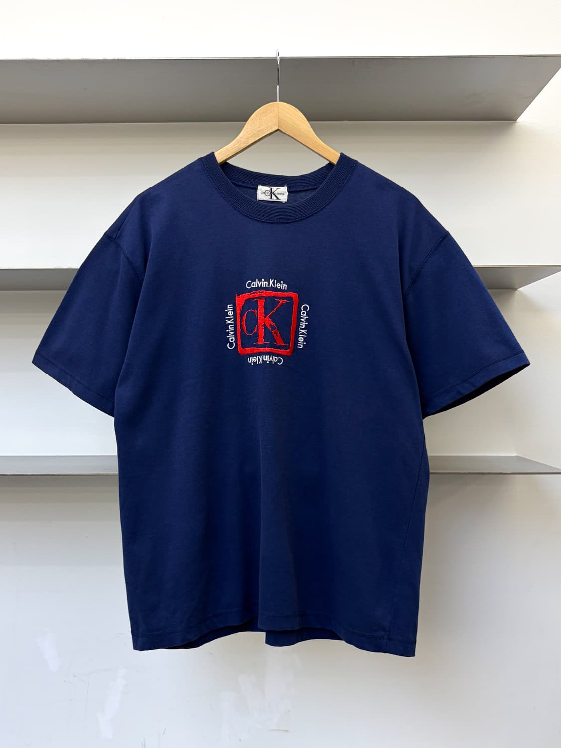 캘빈 클라인 진스 90s CK 박스 로고 티셔츠 상품이미지1
