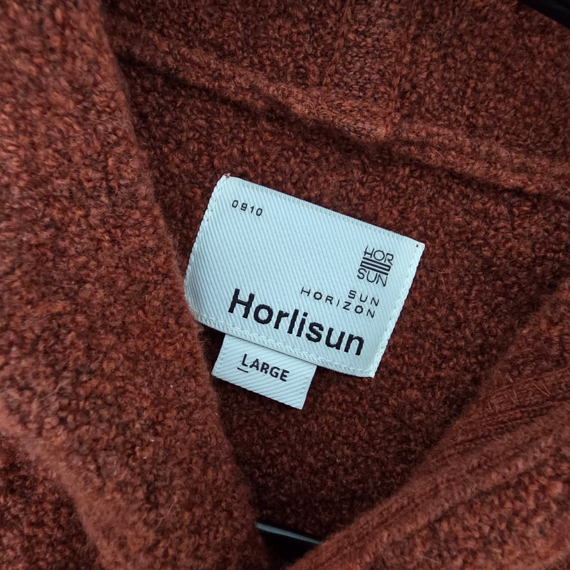 홀리선 아콘 부클 후드 니트 가디건 L 상품이미지2