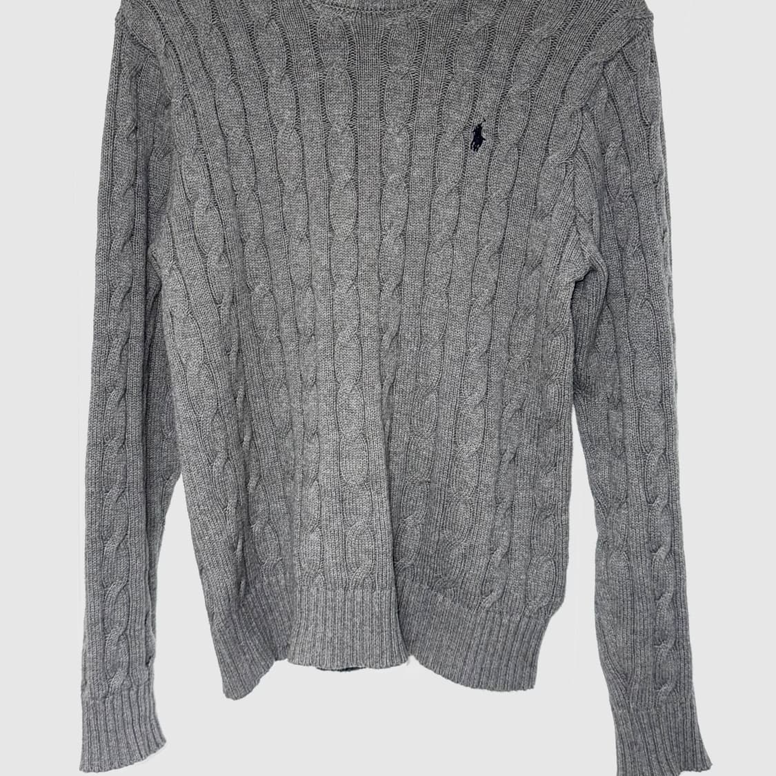 폴로 그레이 니트 랄프로렌 상품이미지1