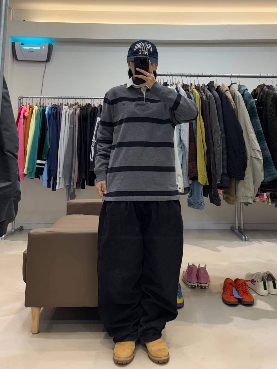 폴로 랄프로렌 스트라이프 럭비티 상품이미지6