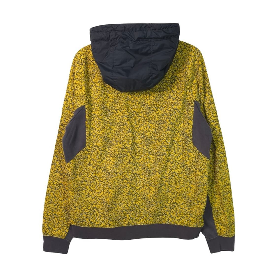 나이키 옐로우 크랙 패턴 썸홀 디테일 후드 자켓 XL 상품이미지2
