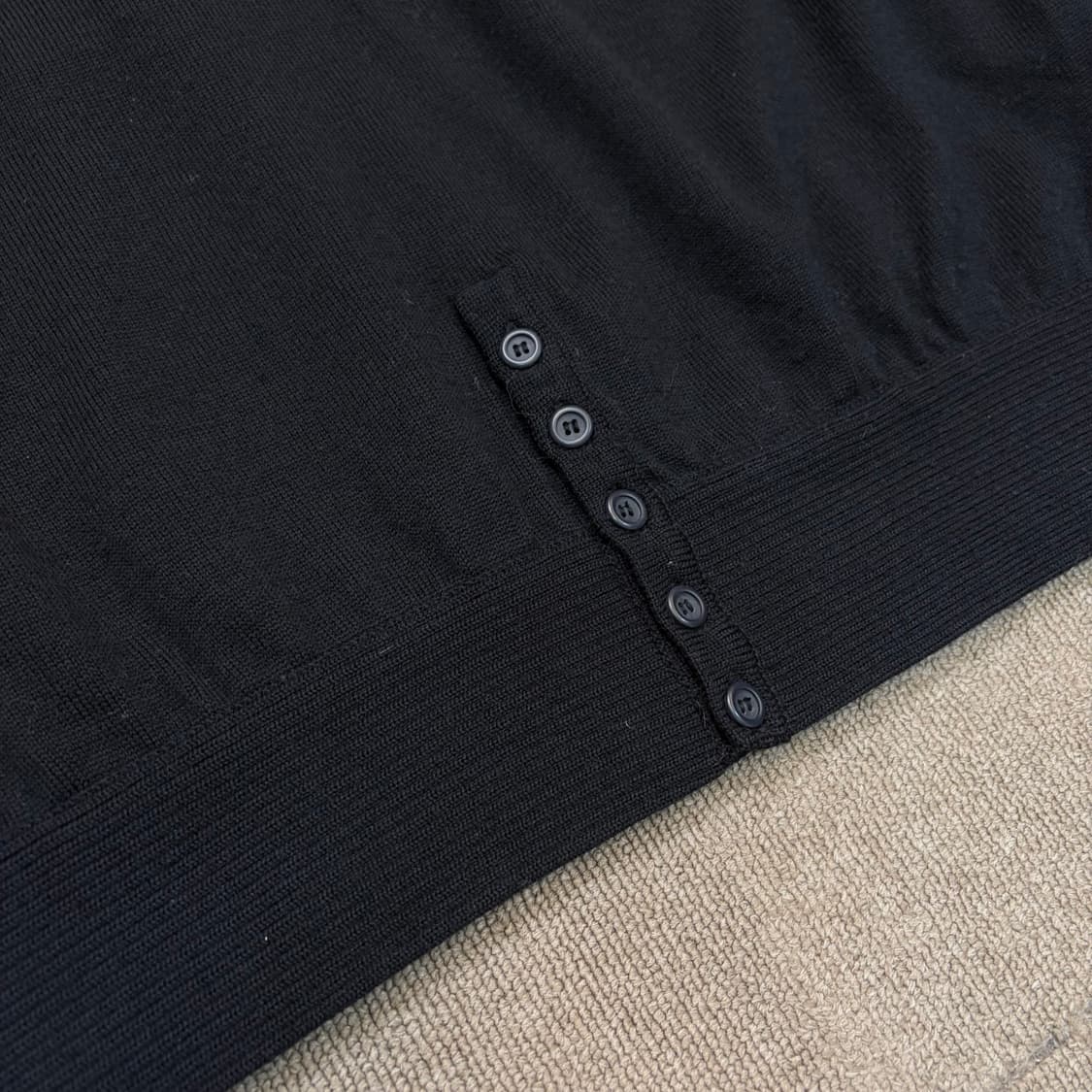 90s christian dior 크리스찬 디올 우먼스 모크넥 니트 탑 상품이미지10