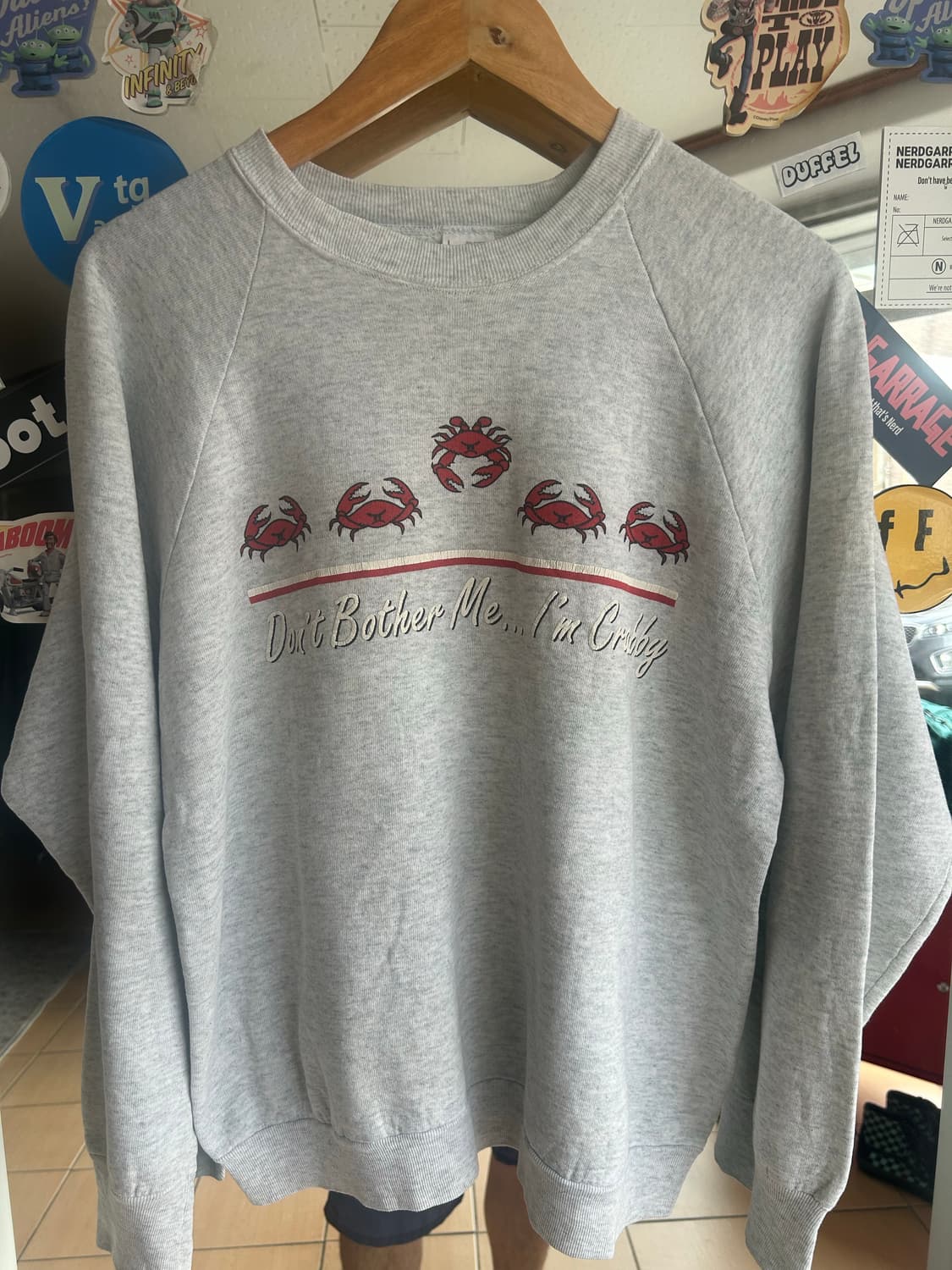 90‘s Crabby 스웻셔츠 상품이미지2