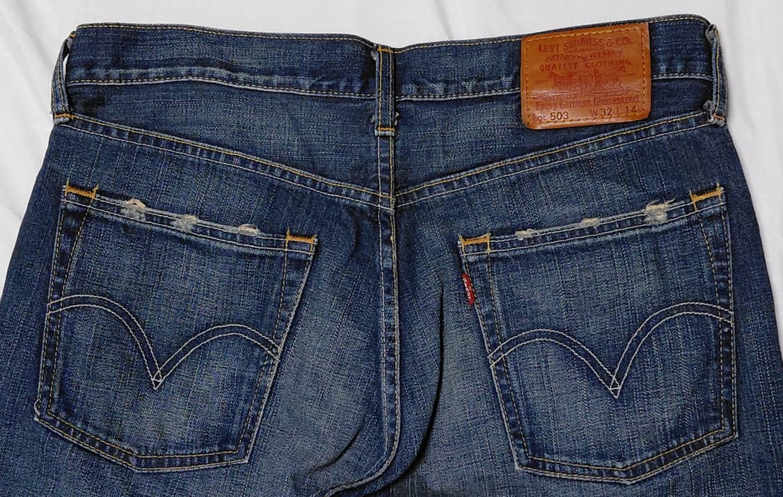 리바이스 503 빈티지 데님 쇼츠 (W32) - 리바이스 재팬 상품이미지8
