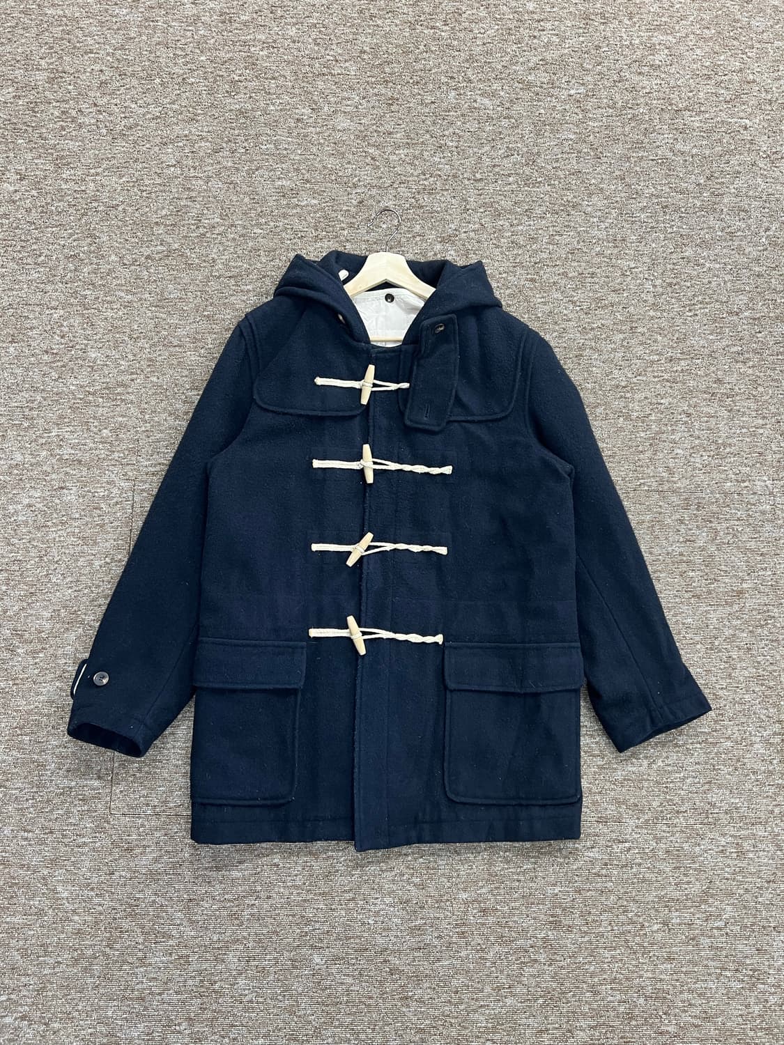 비바스튜디오 네이비 더플코트 L 상품이미지1