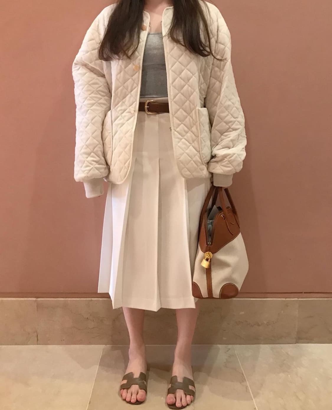 애르메스 볼리드 35 빈티지 캔버스 상품이미지1