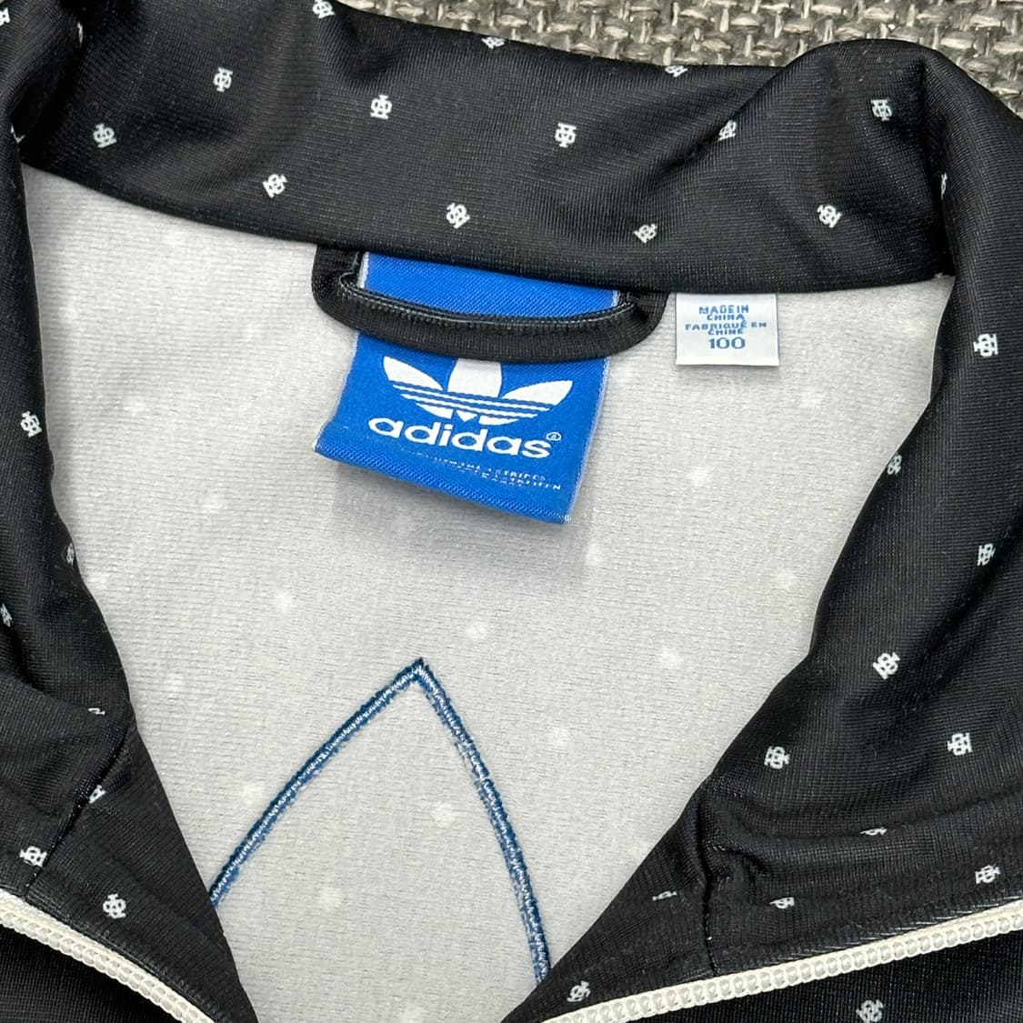 아디다스 레어템 파이어버드 땡땡이 도트 빈티지 져지 100 상품이미지7