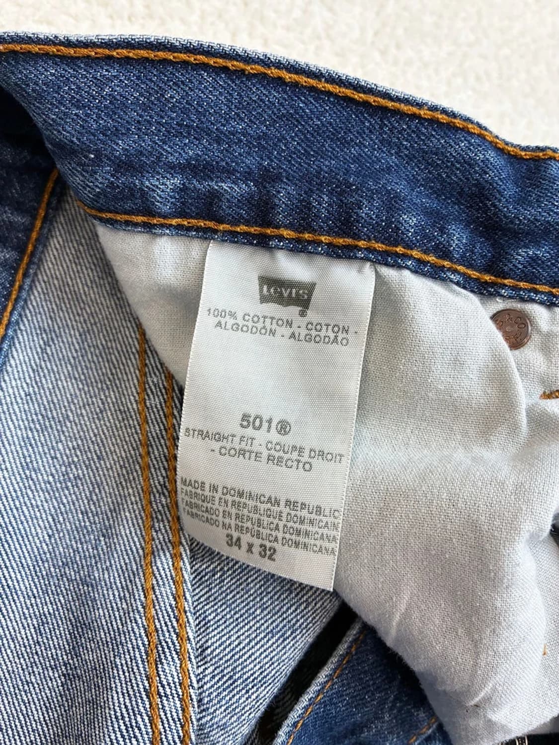 리바이스 00's 501 스트레이트 데님 팬츠 PN5850 상품이미지10