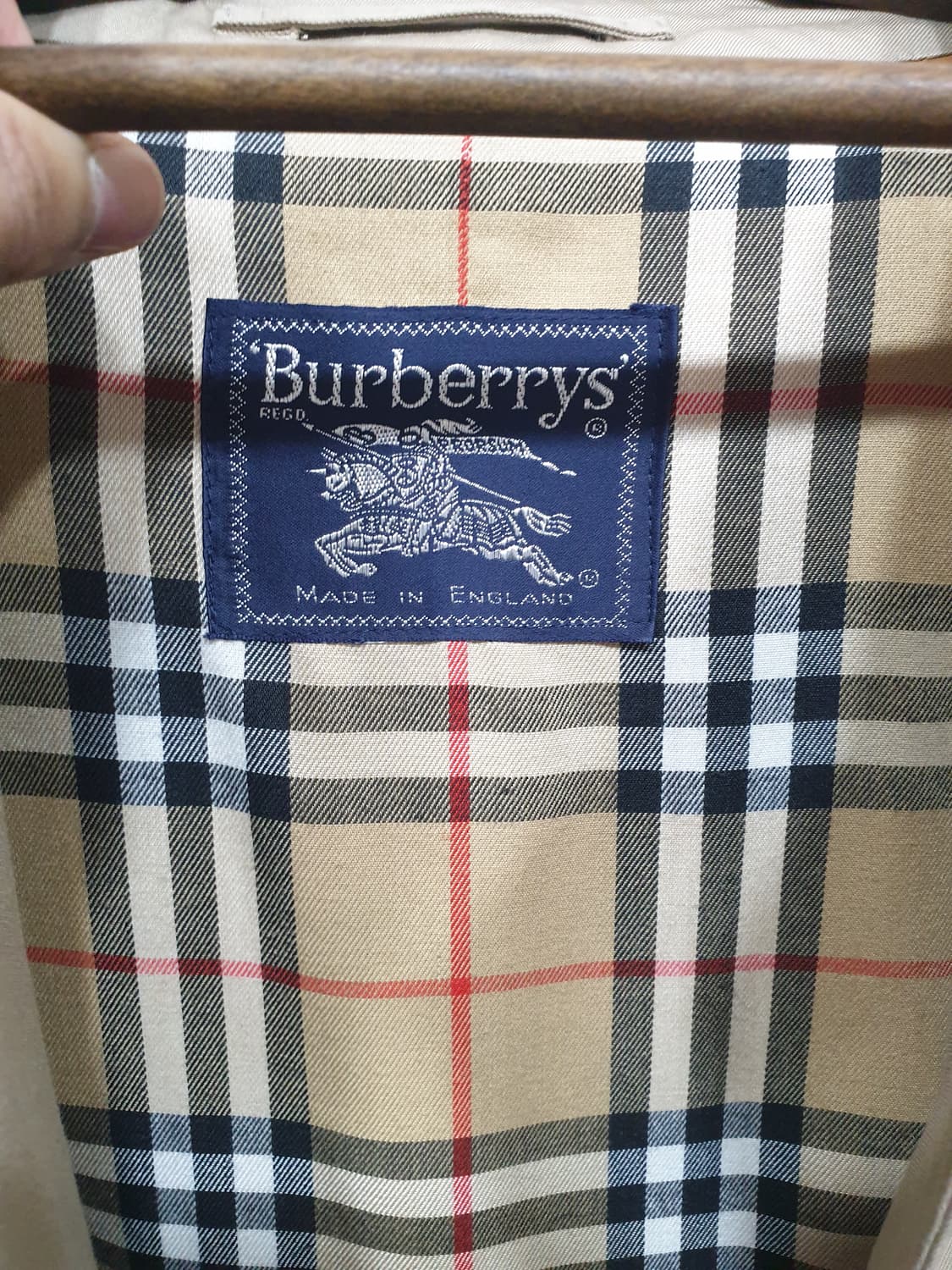 90s 빈티지 버버리 트렌치코트 L 상품이미지3