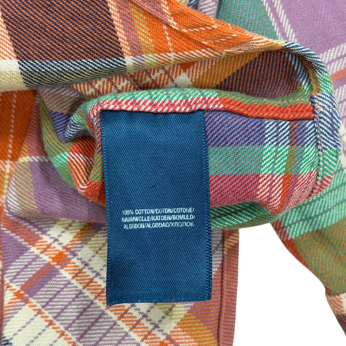 폴로 랄프로렌 체크 셔츠 남방 XL 상품이미지4