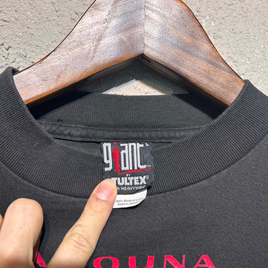 90s Giant made in usa 밴드티 상품이미지2