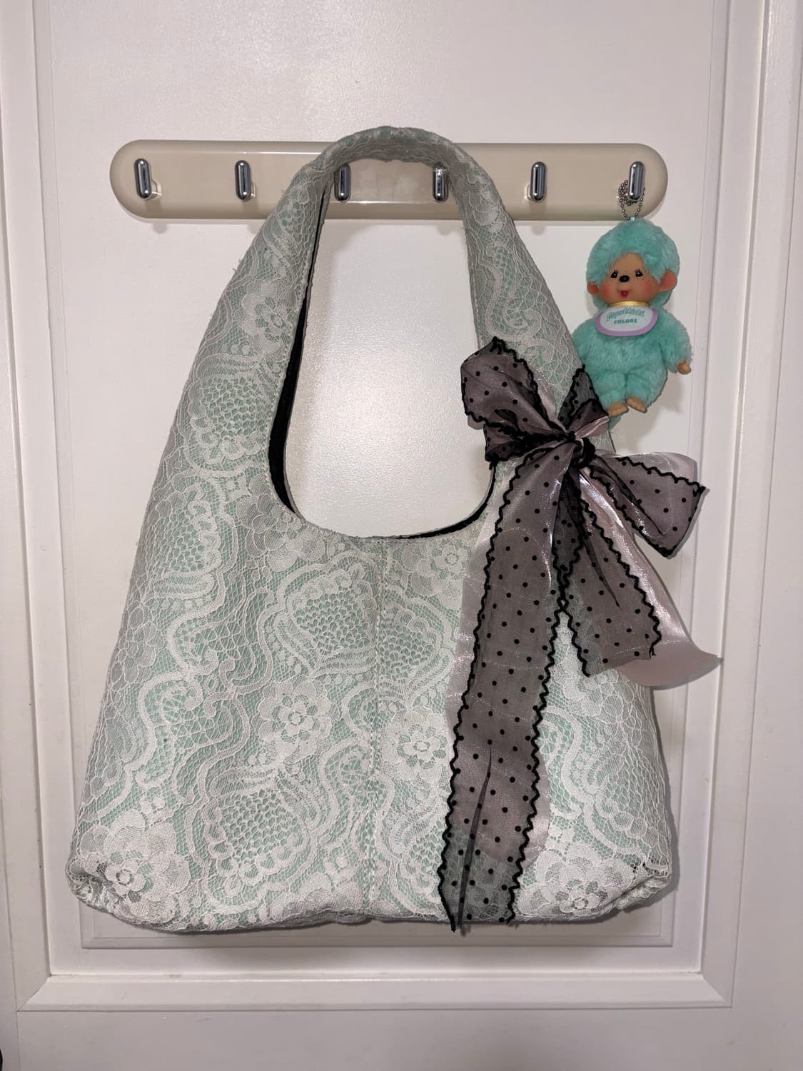 Anna Sui mint lace shoulder bag 상품이미지1