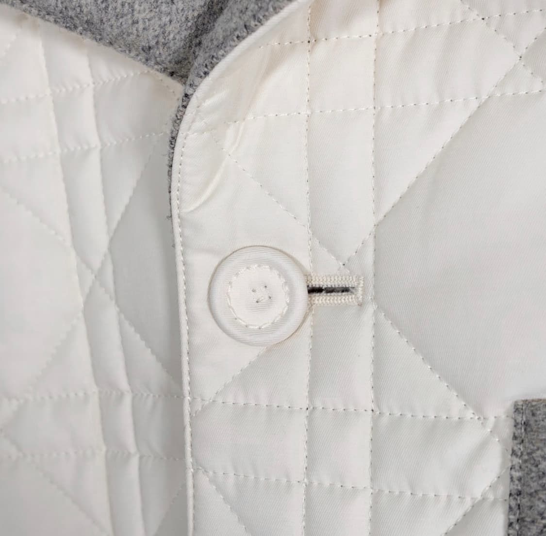 [52] 디올 남성 에크루 까나쥬 블렌드 크롭 블루종 자켓 베이지 그레이 상품이미지5