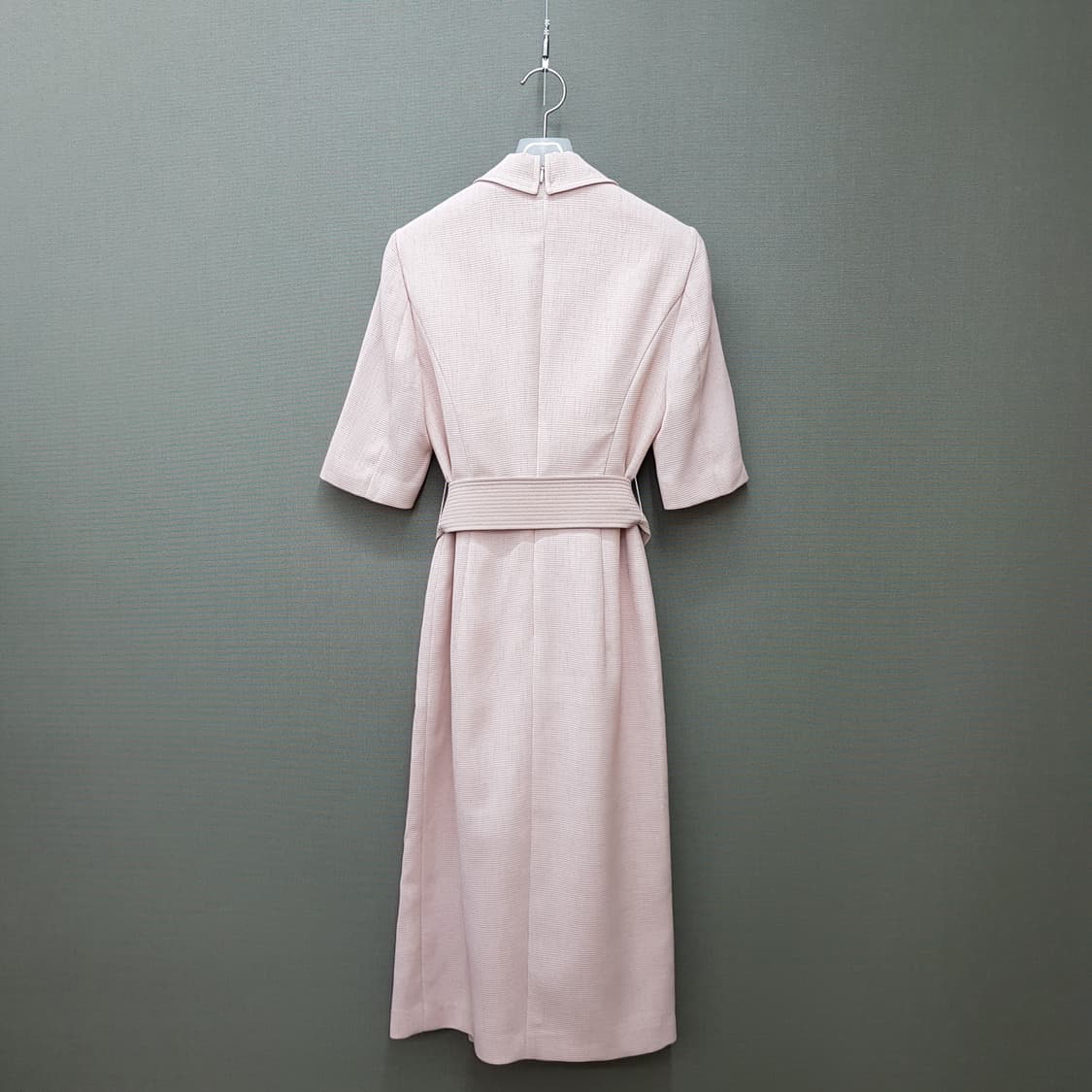 모조에스핀 더블버튼 벨트 원피스 55사이즈 상품이미지5