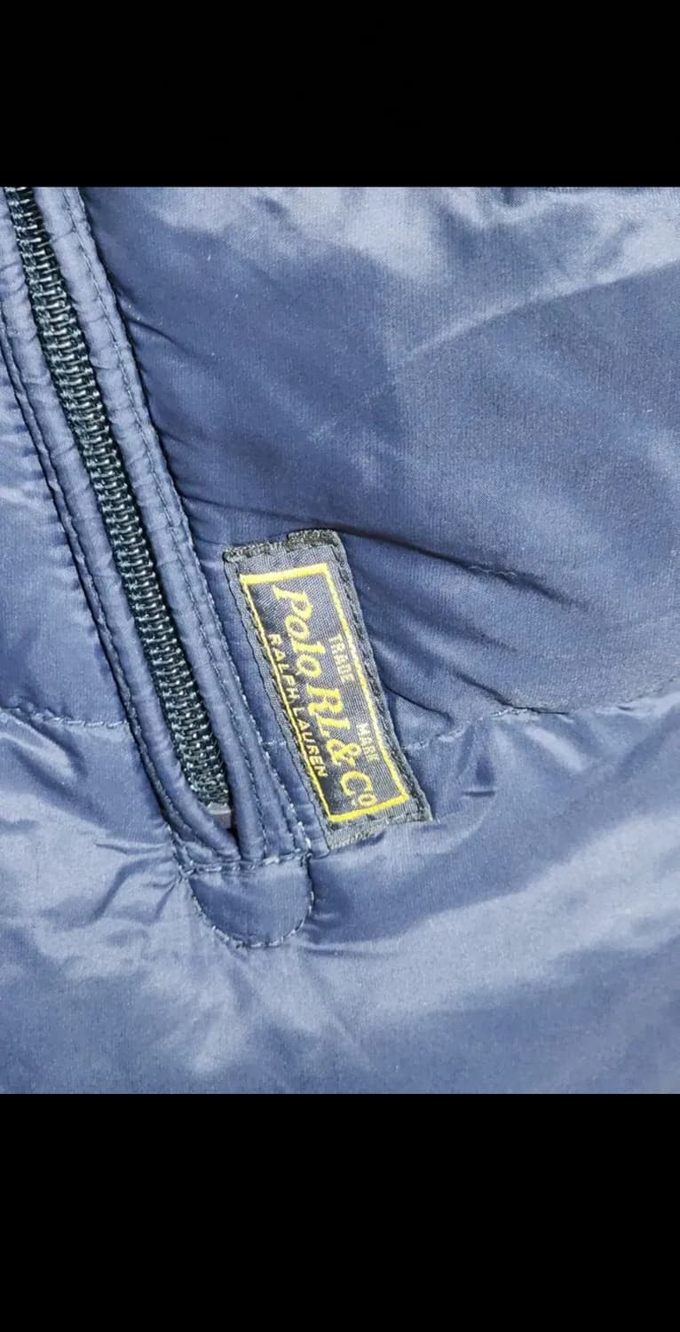 (XL) 랄프로렌 폴로 패딩점퍼 네이비 다운자켓  상품이미지4