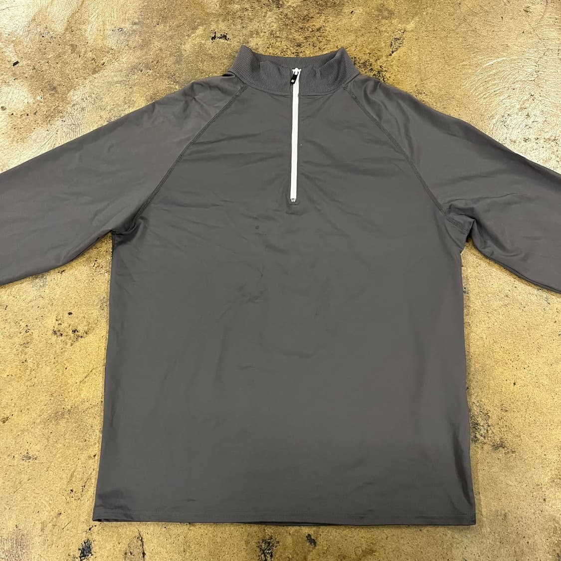 [정품/M] FJ 풋조이 하프집업 풀오버 그레이 b19 상품이미지3