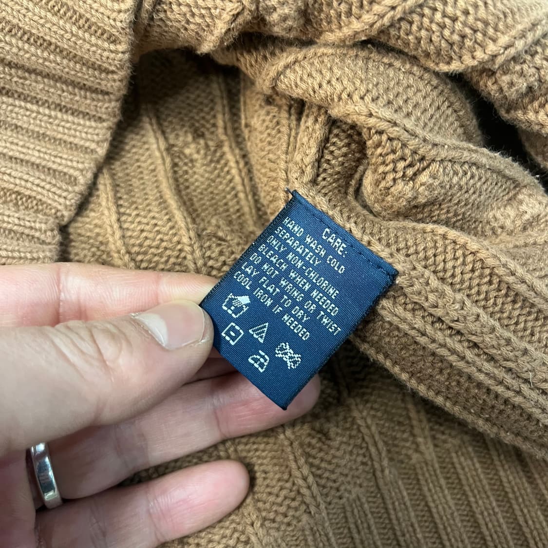 폴로 랄프로렌 꽈배기 니트 상품이미지5