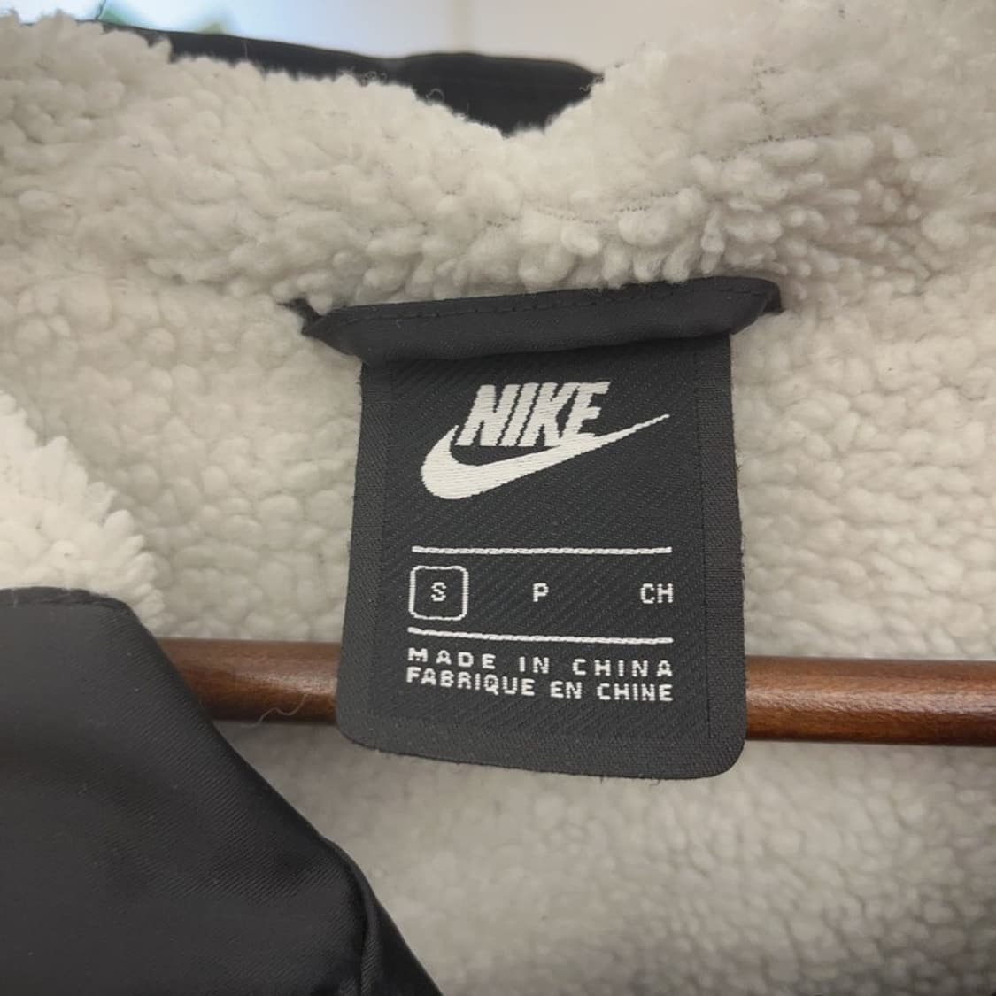 나이키 올드스쿨 스트링 슬림핏 양털 돕바 패딩 S C08856 상품이미지5