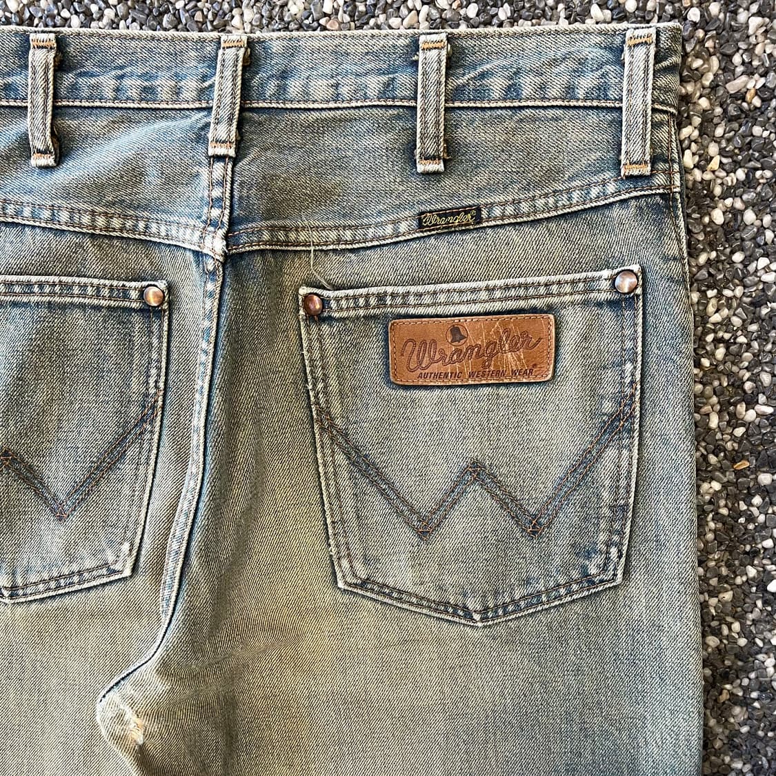 90s 랭글러 재팬 셀비지 데님 made in JAPAN (32) 상품이미지6