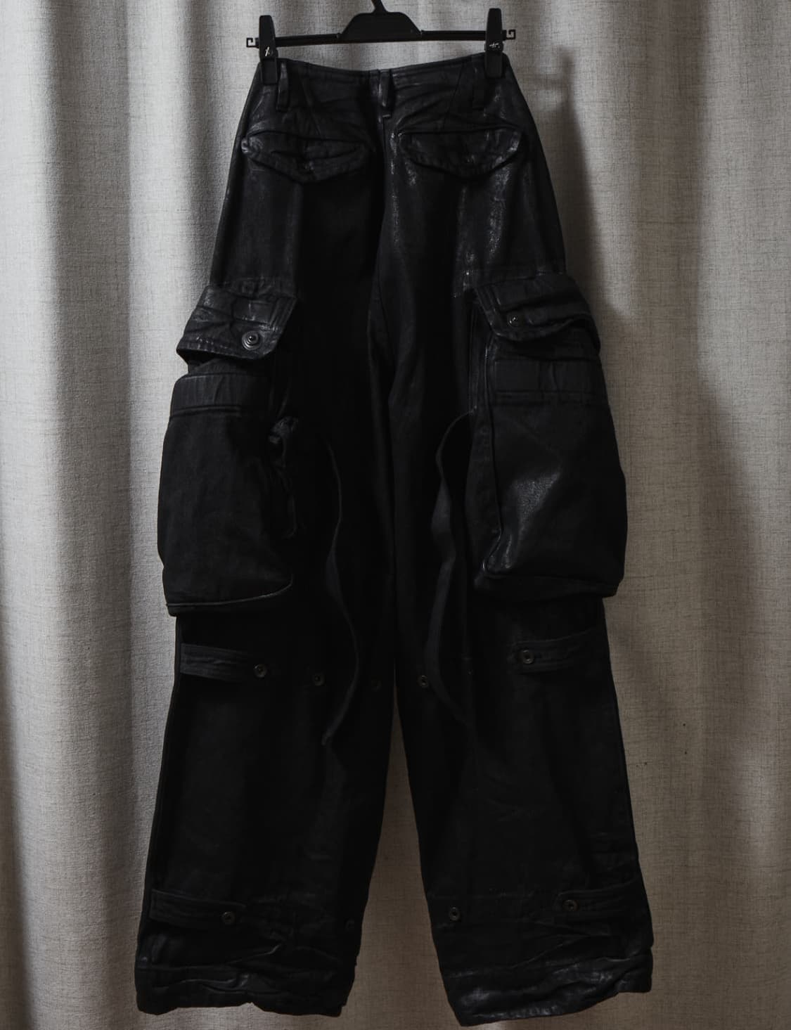 율리우스 25ss 빅포켓 가스마스크 코팅 팬츠 상품이미지3