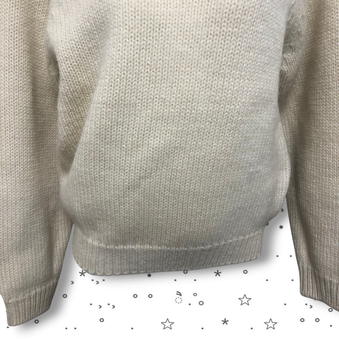 [F] NOTHING WRITTEN 낫띵리튼 울 니트 스웨터 14 상품이미지3