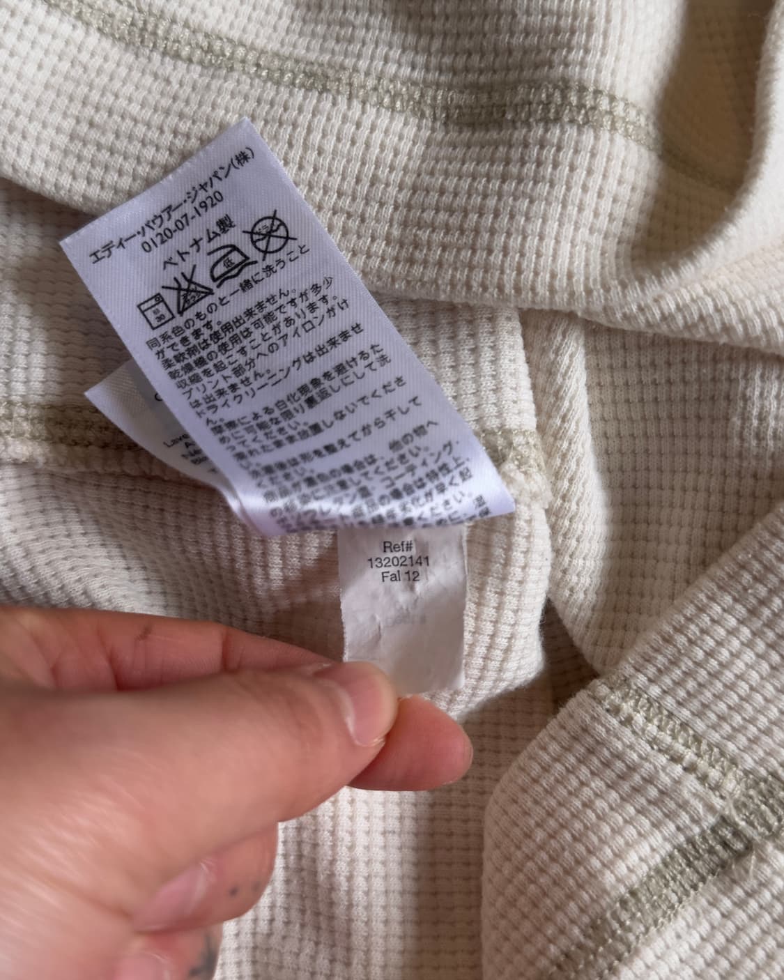 [EDDIE BAUER] waffle graphic long sleeve 상품이미지9