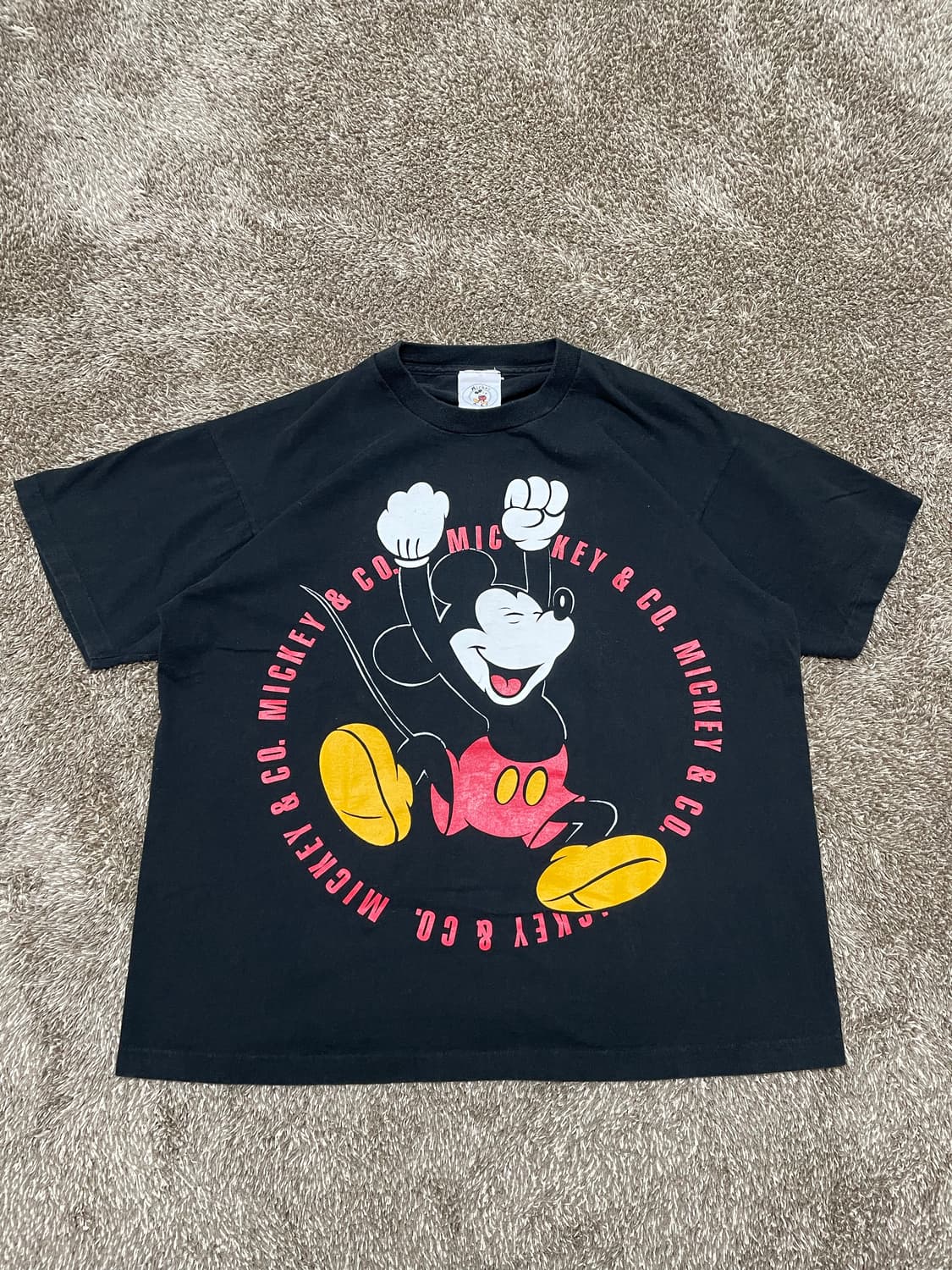 90s 빈티지 미키 티셔츠 mickey tee 상품이미지2