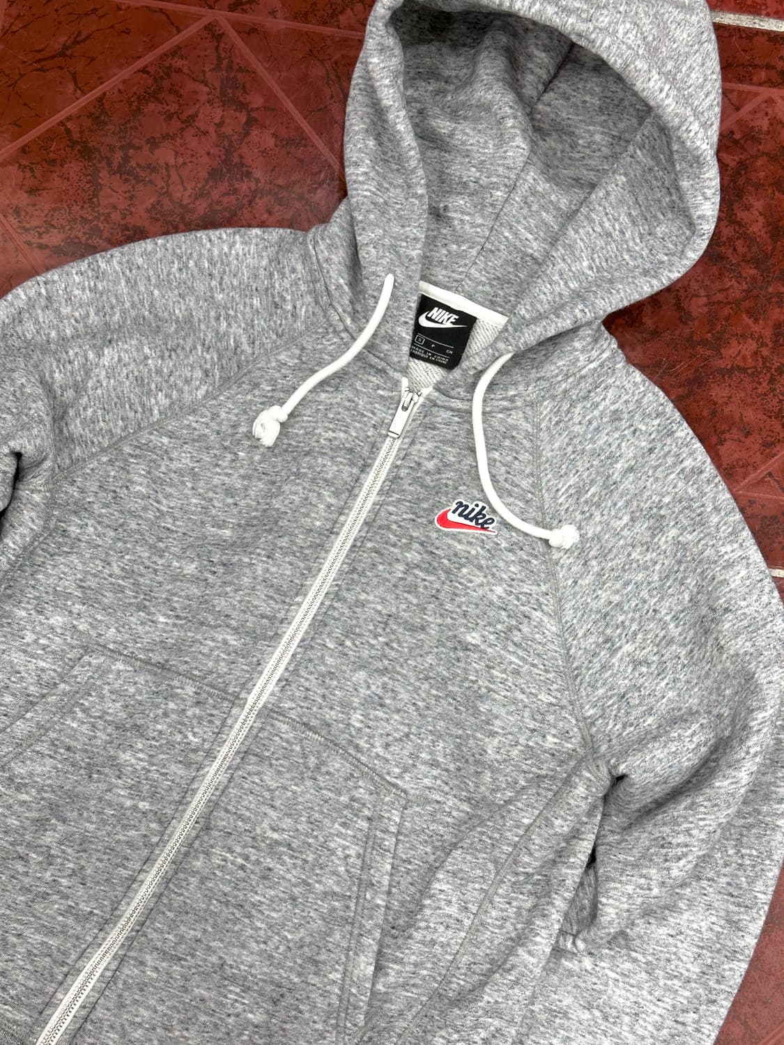 나이키 후드집업 그레이S 상품이미지2