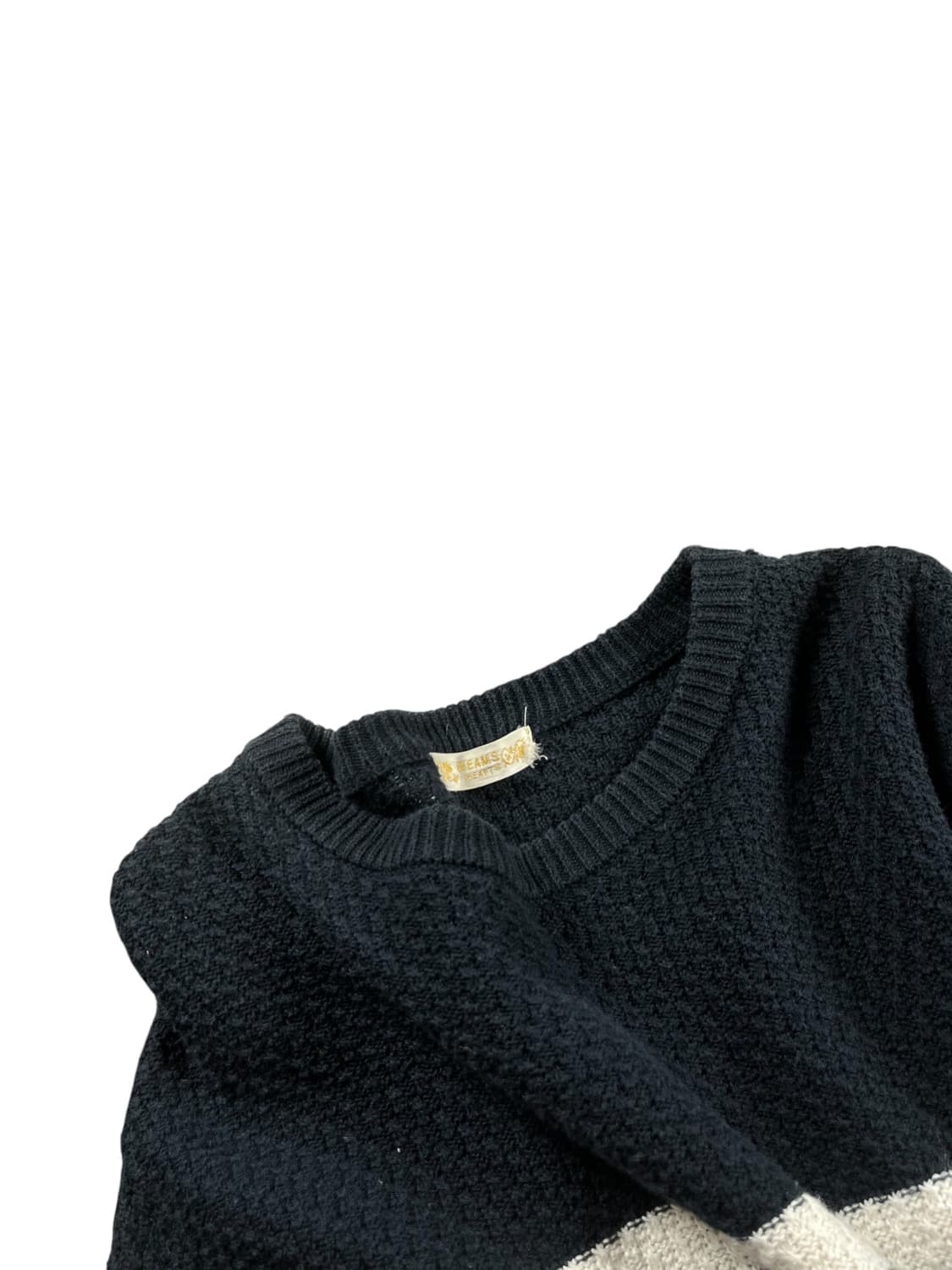 BEAMS HEART 스트라이프 코튼 니트  상품이미지2