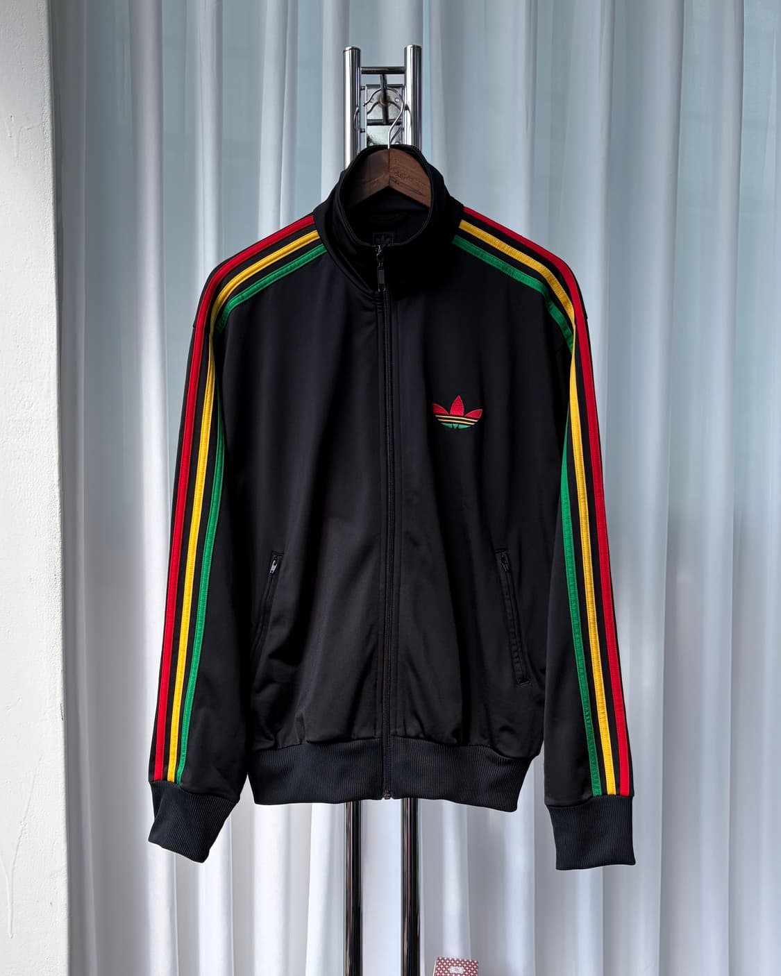 [XL]아디다스 구형 파이어버드 자메이카 트랙탑 져지 상품이미지3