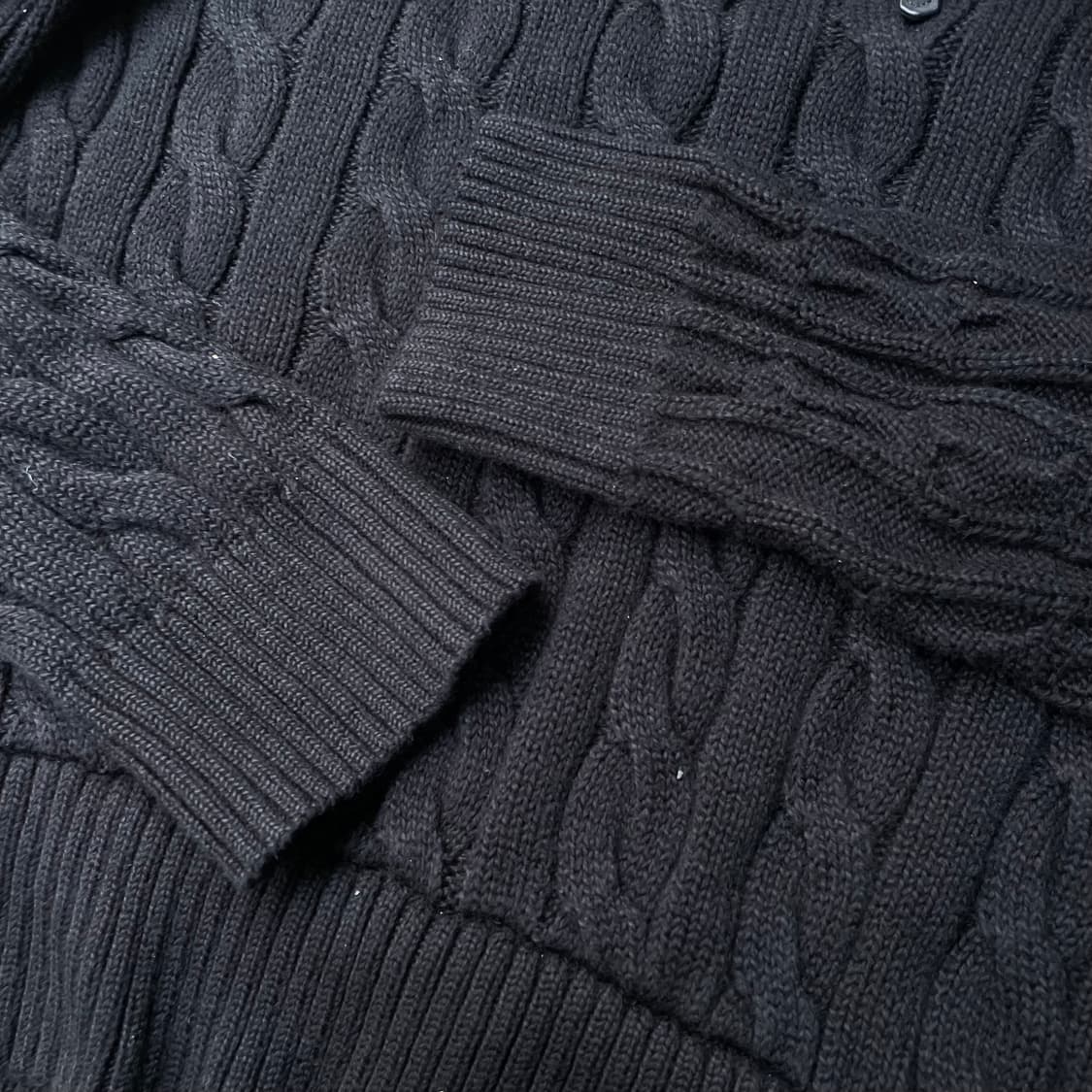 폴로 신형 qr탭 꽈배기 니트 상품이미지6