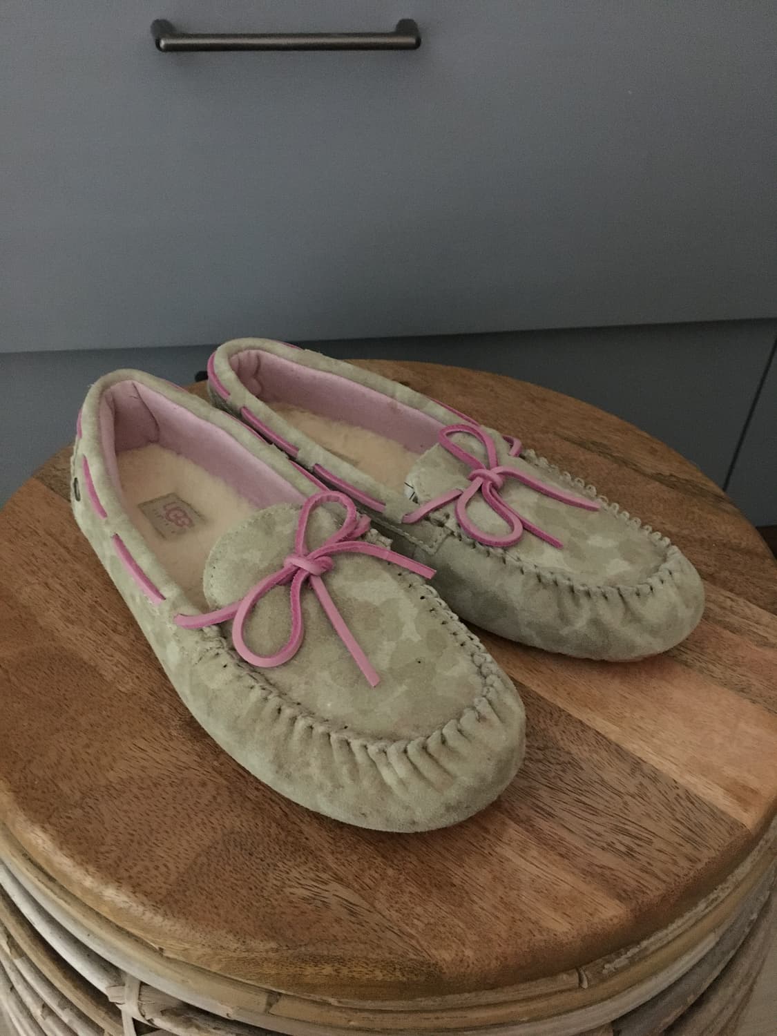 220 UGG 호피핑크 플랫슈즈 상품이미지10