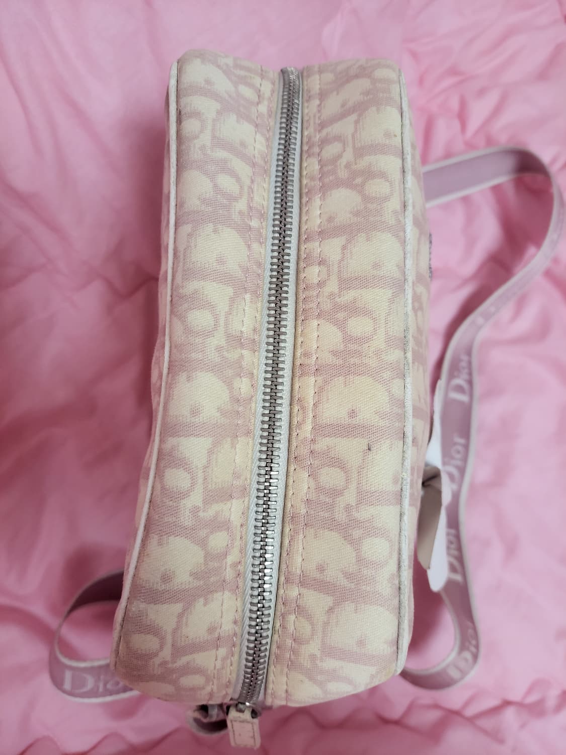 정품)급처상태양호!디올 오블리크핑크공주가방 숄더크로스백걸리백히메갸루양산형 상품이미지6