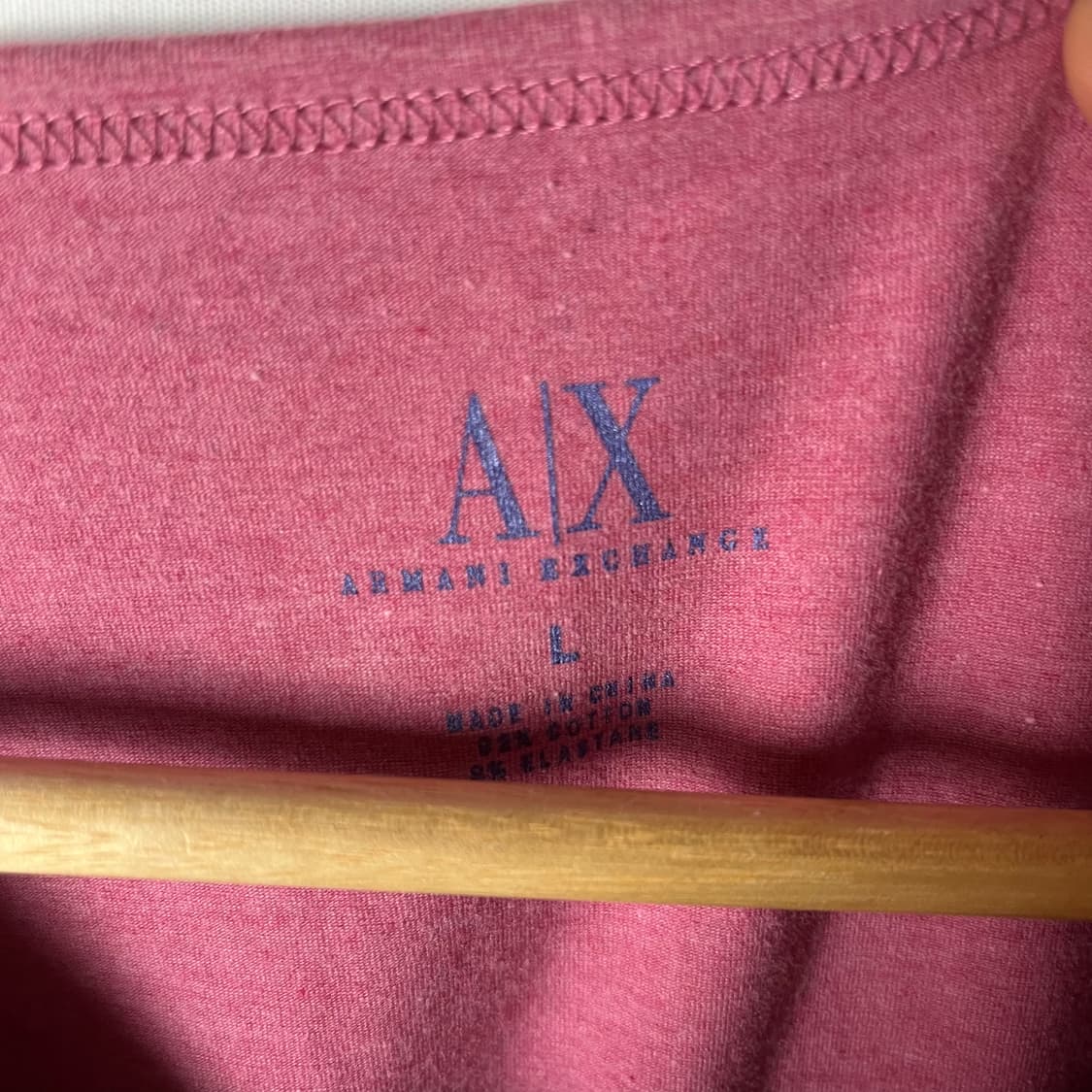 [A/X] 아르마니 익스체인지 매듭 셔링 롱슬리브 상품이미지4