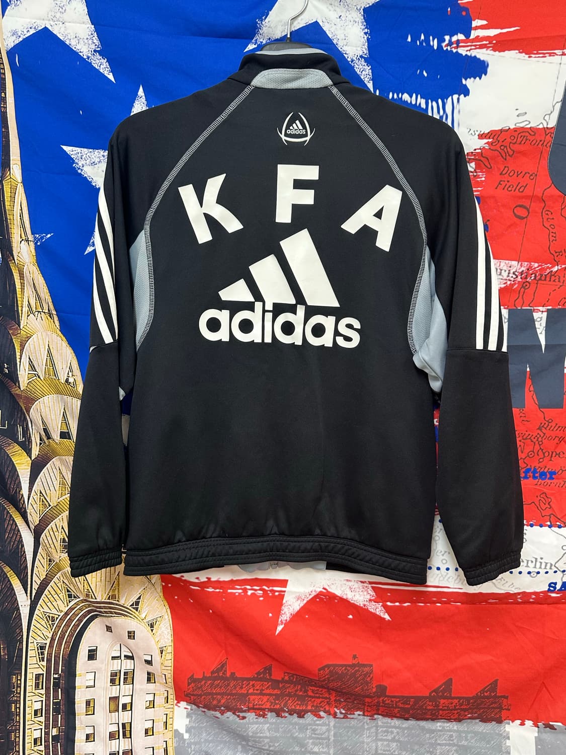 아디다스 올드스쿨 KFA 빈티시 져지트랙탑m95 상품이미지4